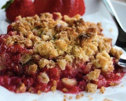 Crumble de morango