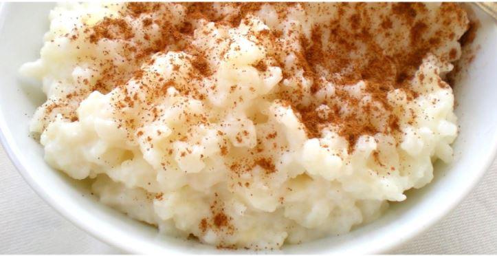 Arroz doce cremoso