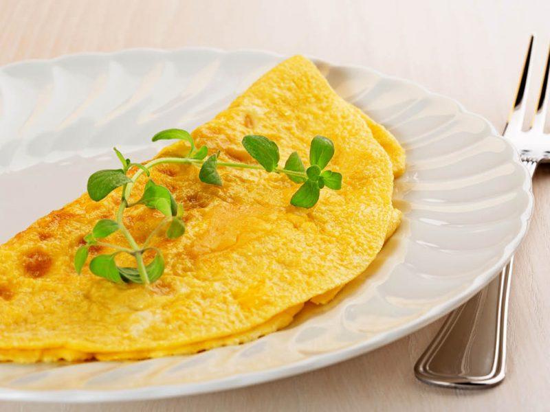 Omelete simples